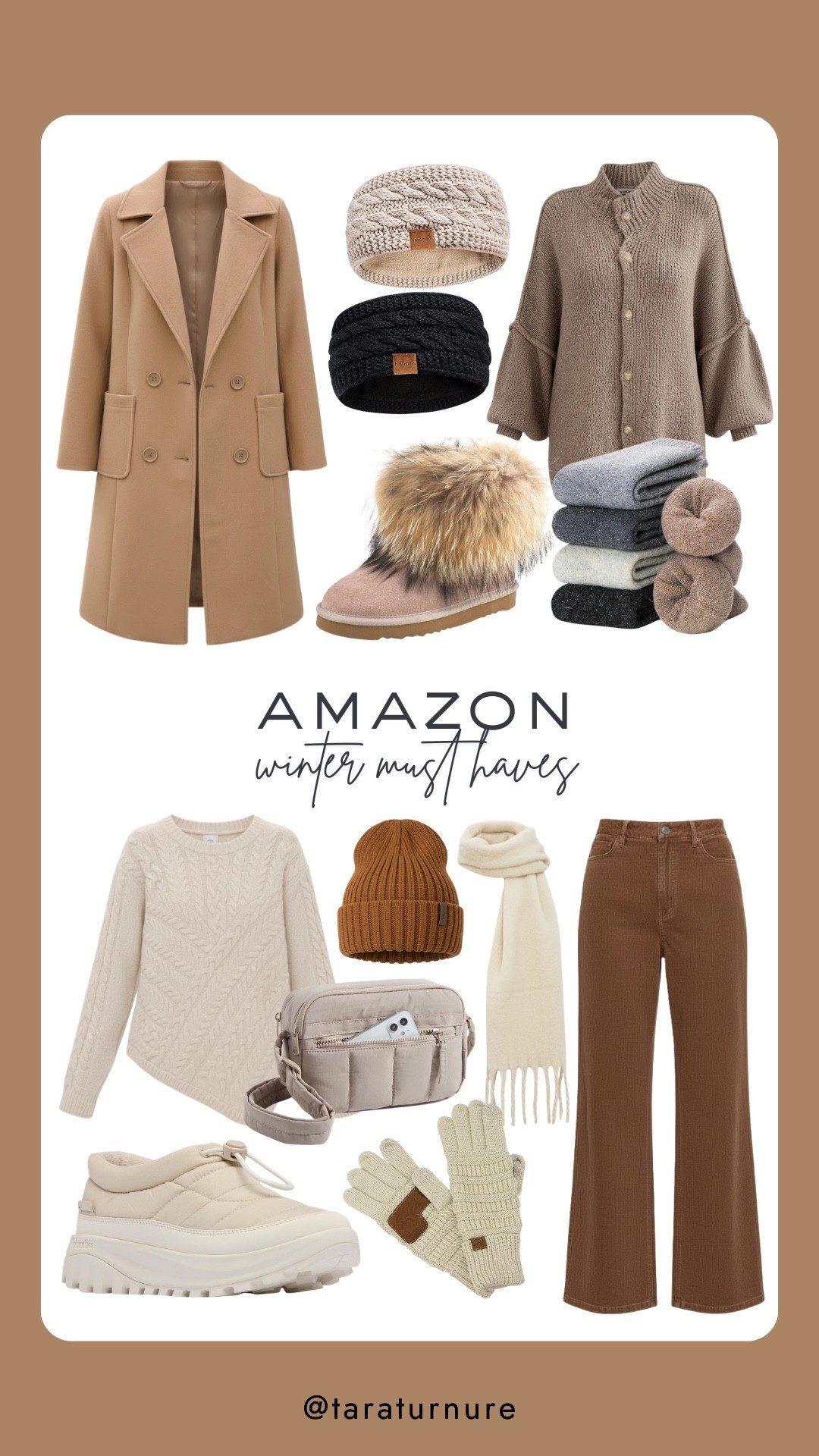 Neutral winter must-haves from Amazon. Cozy knits, chic layers, and cold-weather essentials you’ll wear on repeat—all easy, affordable, and timeless.

#AmazonWinterMustHaves #AmazonFashionFinds  #WinterCapsule #ColdWeatherEssentials #CozyChic #AffordableWinterStyle #WinterOutfitInspo #AmazonStyle #EverydayWinterLooks


#LTKootd #LTKBeauty #LTKSeasonal