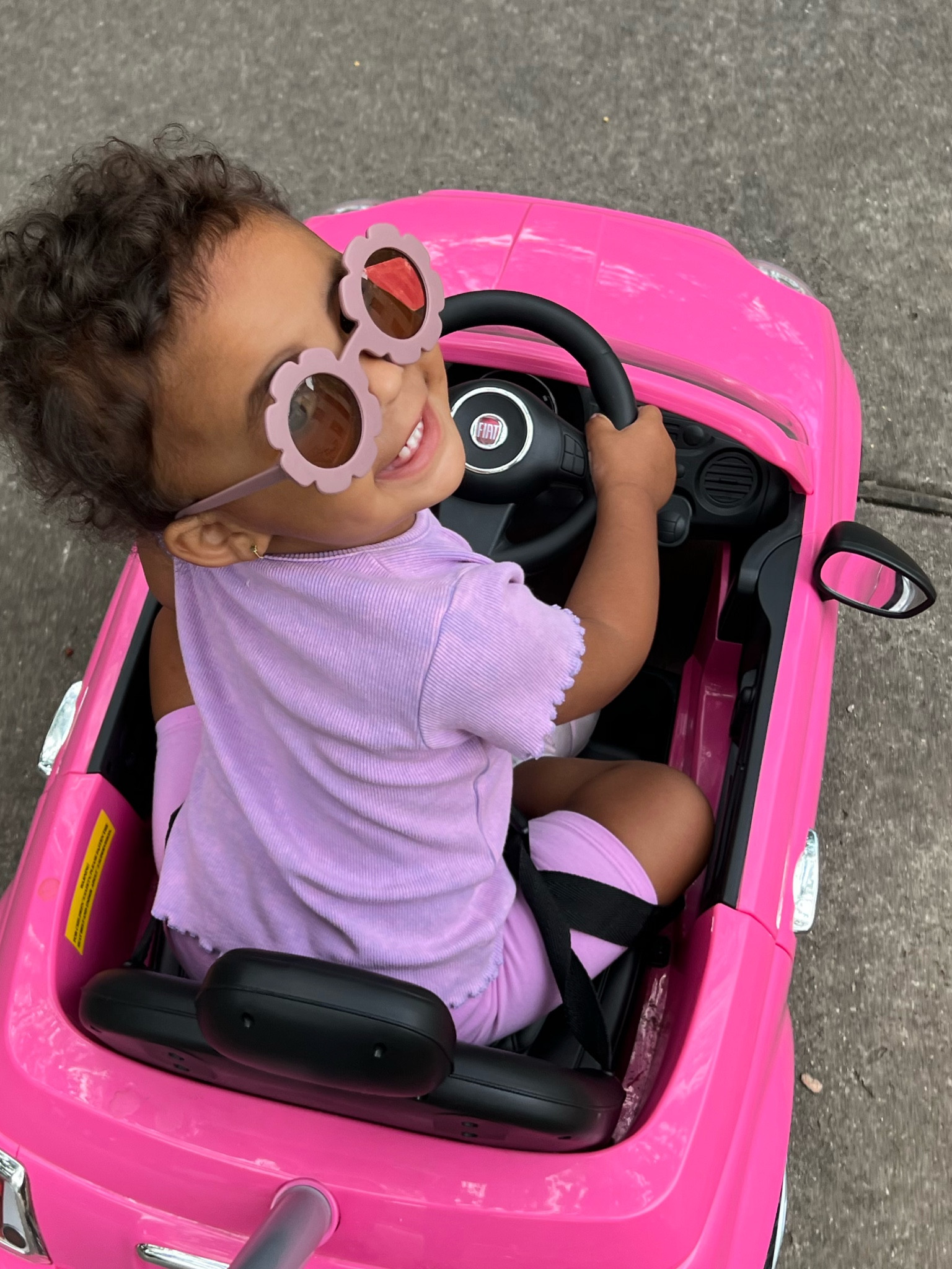 Barbie Girl in her Barbie Car 🩷🩷

#LTKBaby #LTKKids #LTKFamily