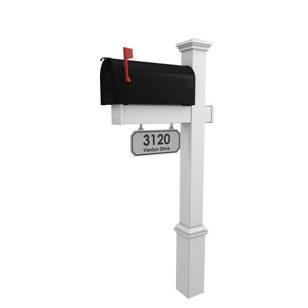 Personalized Post-Mount Luxury Mailbox Luxury Mailbox