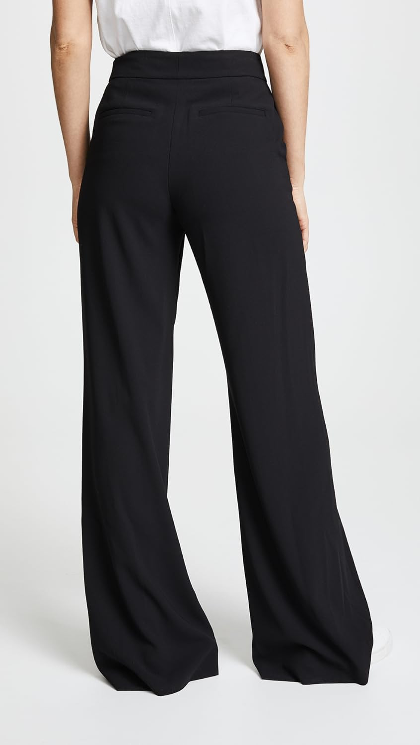 Alice + Olivia Women's Dylan High Waisted Leg Pants | Amazon (US)