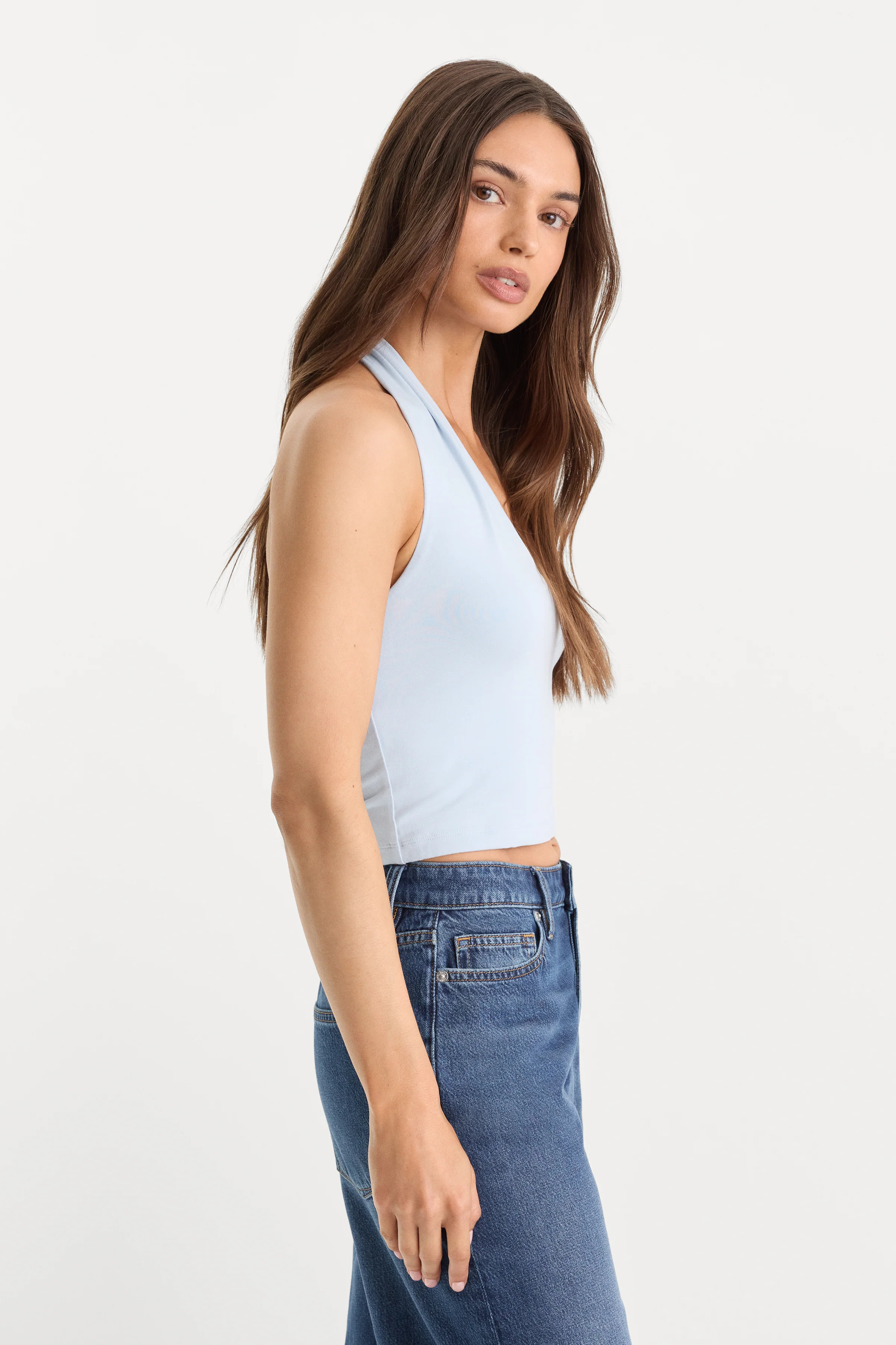 THE HALTER TANK | SKY | Good American