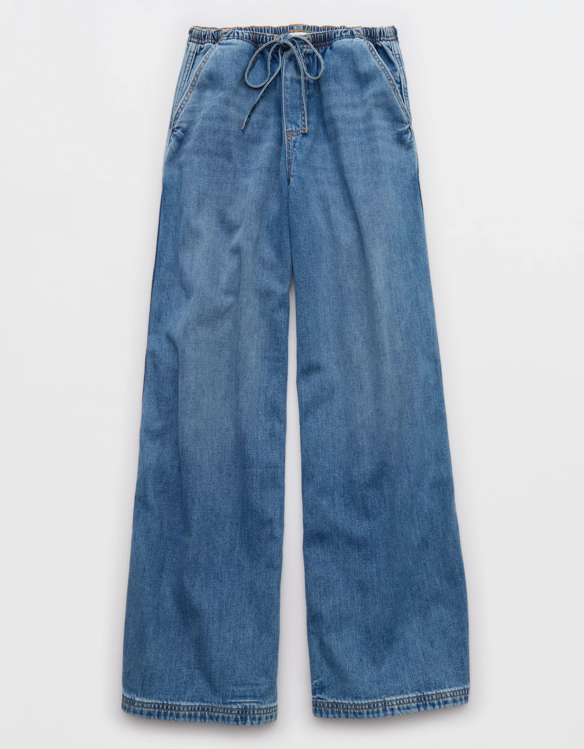 Aerie Daydream Denim Pull-On Pant | Aerie