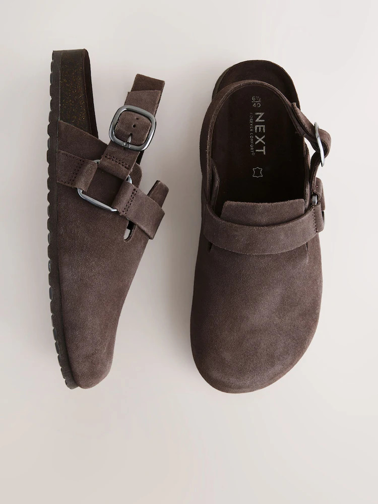 Chocolate Brown Forever Comfort\u00ae Slingback Footbed Shoes | Next EU