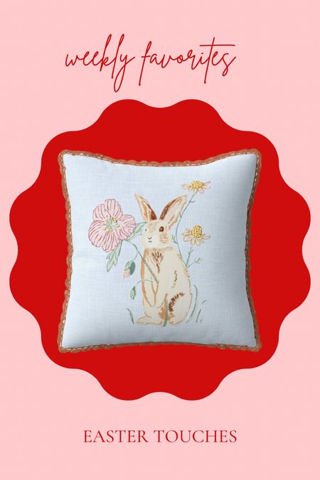 Cutest bunny pillow for Easter 

#LTKhome #LTKSpringSale #LTKSeasonal