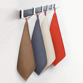 Homaxy 100% Cotton Waffle Weave Kitchen Dish Cloths, Ultra Soft Absorbent Quick Drying Dish Towel... | Amazon (US)