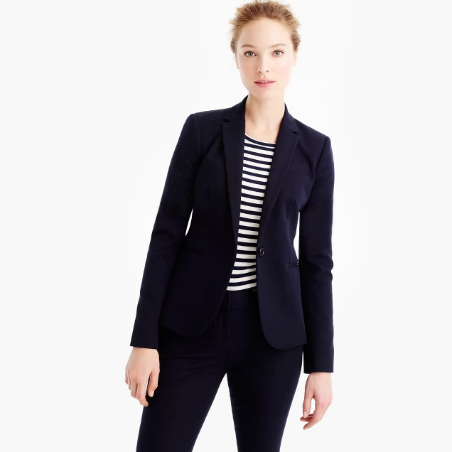 Campbell blazer in bi-stretch cotton | J.Crew US
