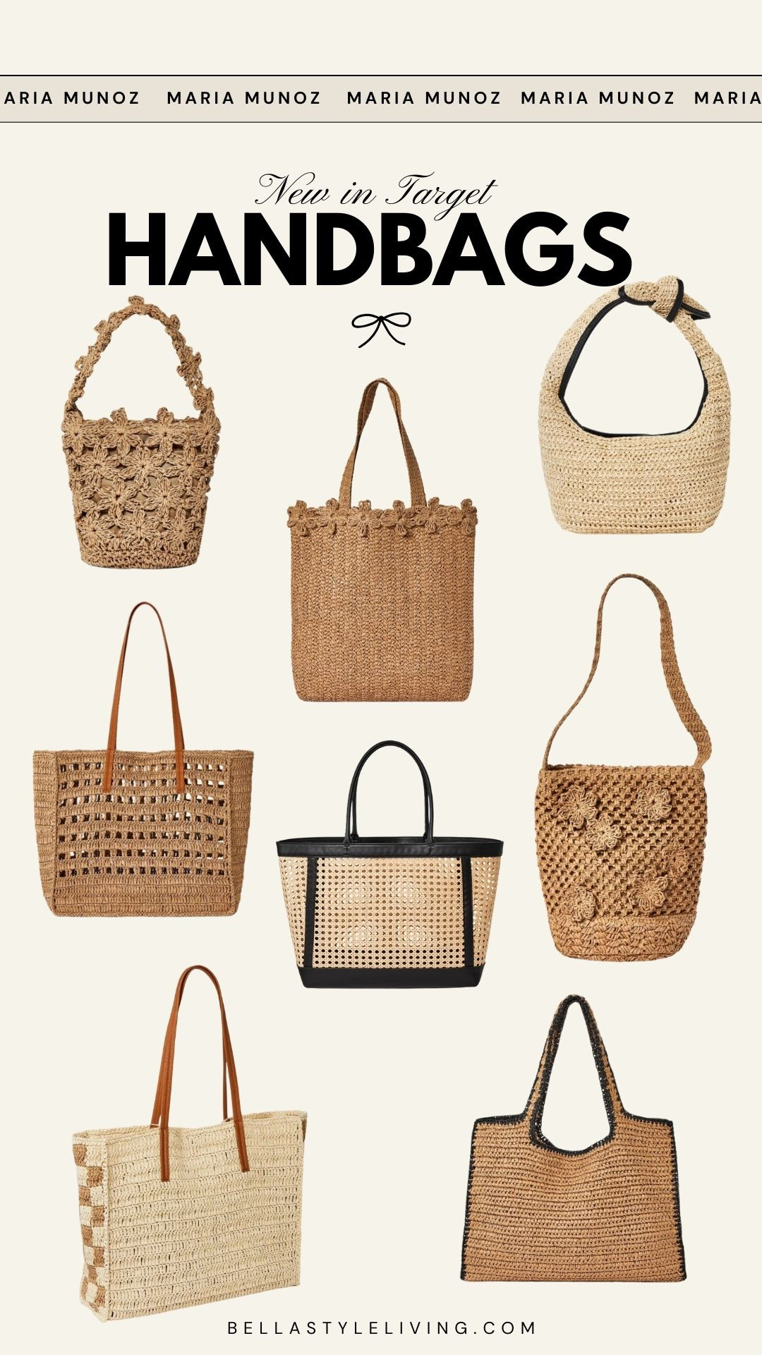 NEW IN TARGET SPRING 🌸

Cute raffia handbags just in time for the season. 

#raffiabag #raffiatote #raffiapurse #targetbag #targetpurse 

 #LTKSeasonal #LTKFindsUnder50 #LTKItBag