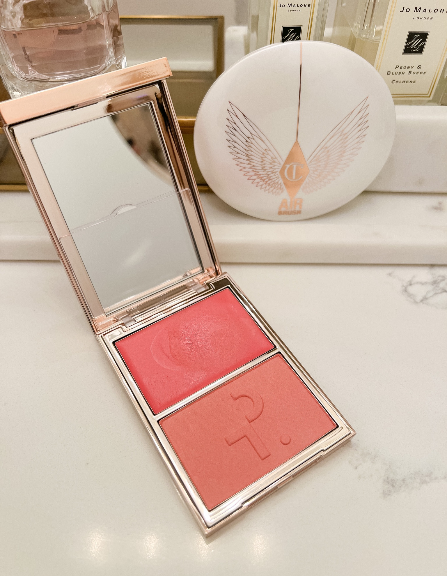 My favorite liquid and powder blush duo as well as my favorite setting powder
Everyday makeup 
GRWM
makeup routine 
Patrick Ta
Charlotte tilbury 

#LTKFind #LTKbeauty #LTKtravel