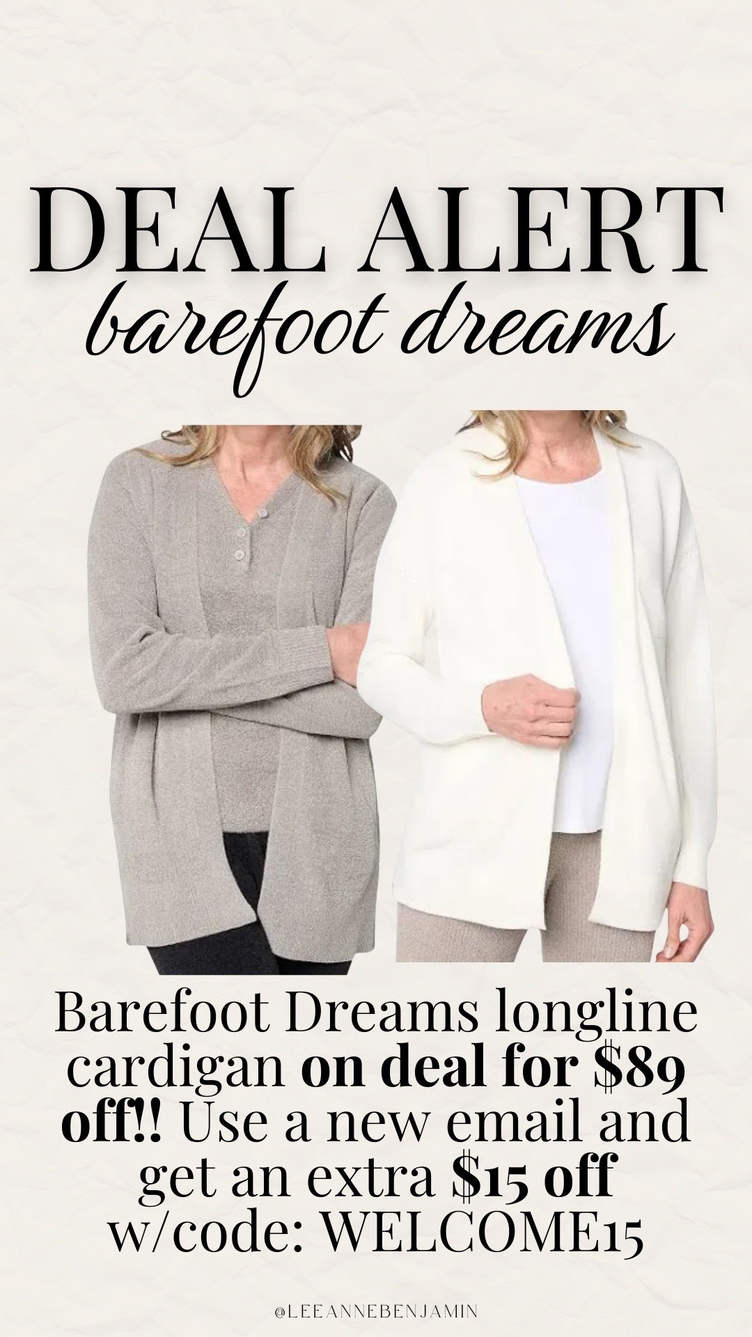 Barefoot dreams cardigan on major deal!

#LTKWorkwear #LTKSaleAlert #LTKmomlife