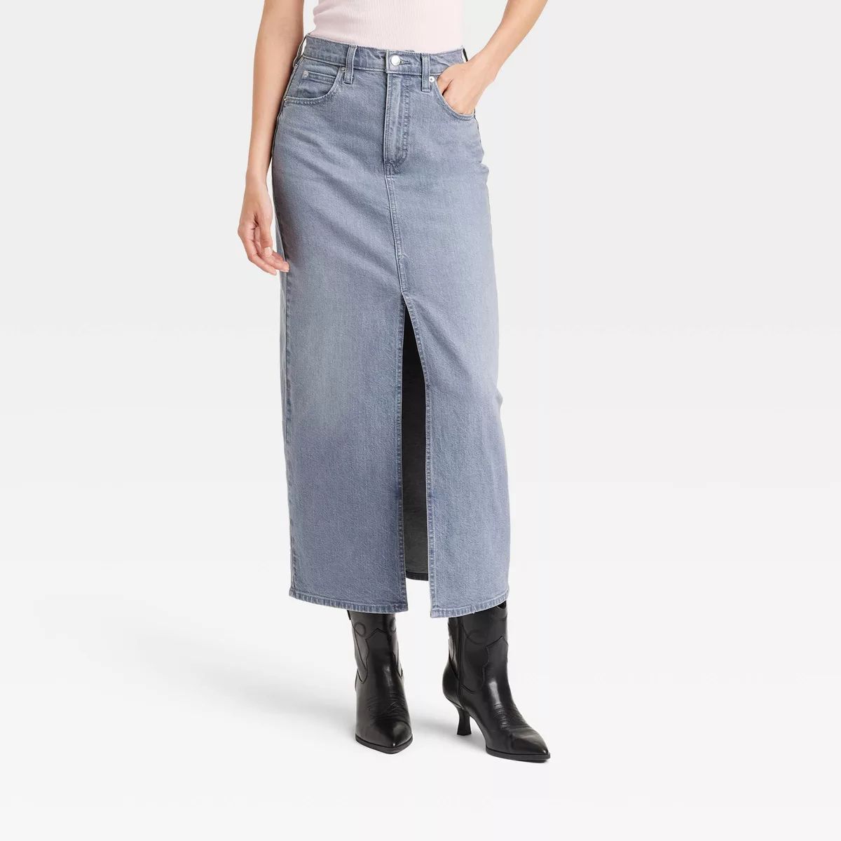 Women's Denim Maxi Skirt - Universal Thread™ | Target