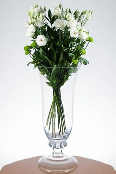 Glass - Centerpiece Vase - Glass Like Crystal Vase - for Flowers - Table or Floor - Great Filled ... | Amazon (US)