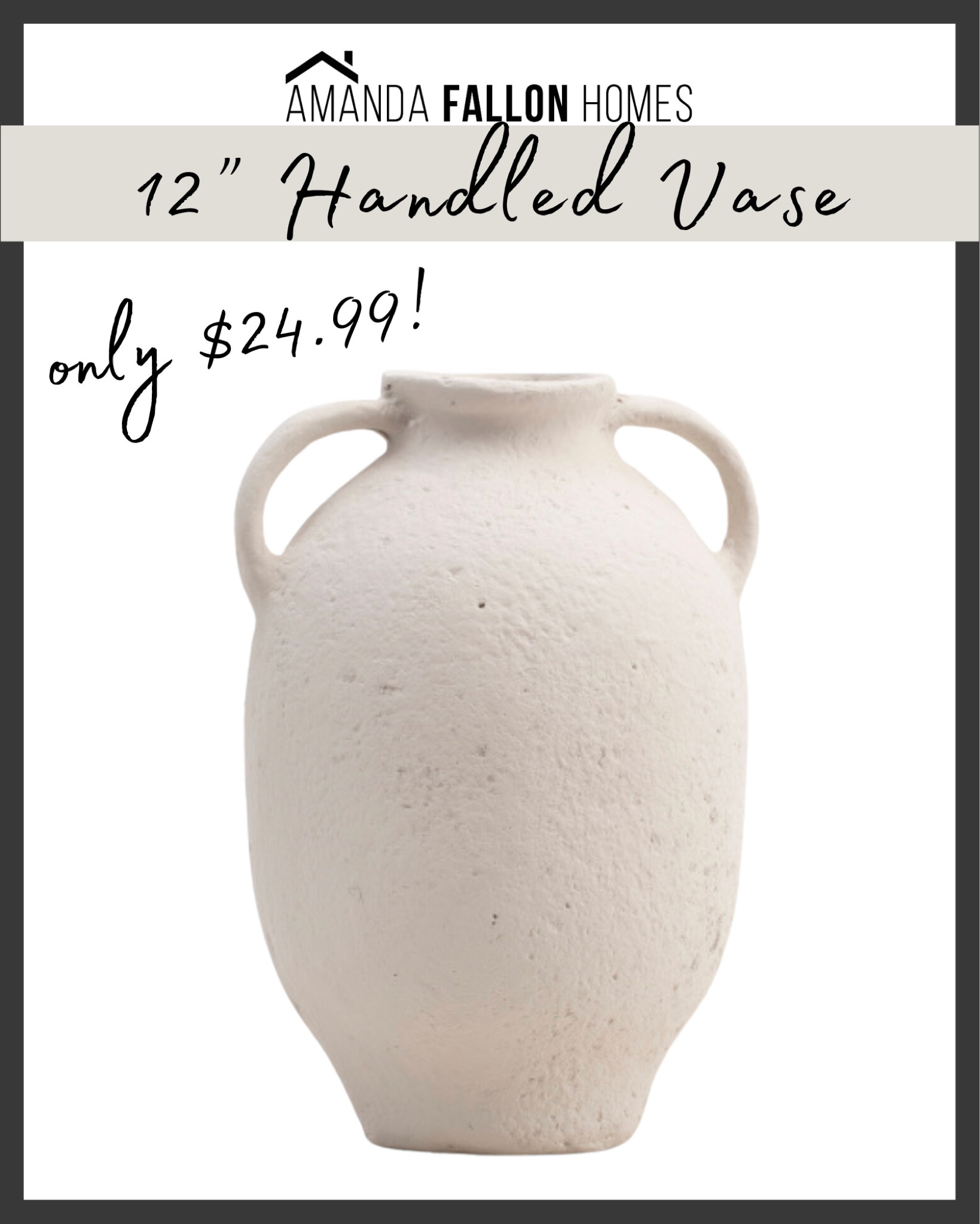 12in Textured Terracotta Vase curated on LTK
