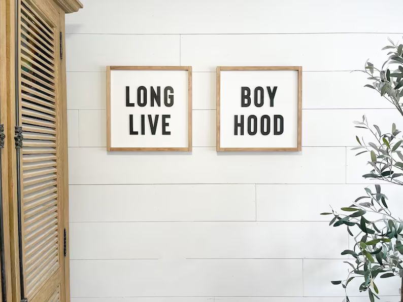 Long live boyhood duo Signs | long Live Boyhood Signs | Etsy (US)