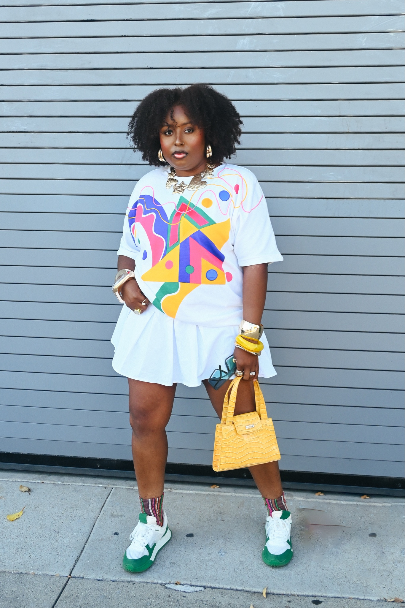 TRUE TO IT! It’s no secret I’m a 90s baby the style just comes so natural to me. I swear it’s like I’m growing up in the wrong era! I would’ve been in my prime back then!😅

Necklace: zara 
Vintage GUESS handbag: Thrifted 
Bangles are a combination of Fashionnova and Amazon
Socks: forever21 

#90s #fashion #creator #influencer 

#LTKstyletip #LTKmidsize #LTKfindsunder100