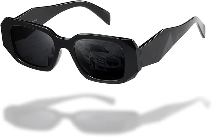 MASDUN Y2k Sunglasses Women and Men Square Trendy Show shades Retro fashion vogue UV Protection s... | Amazon (US)