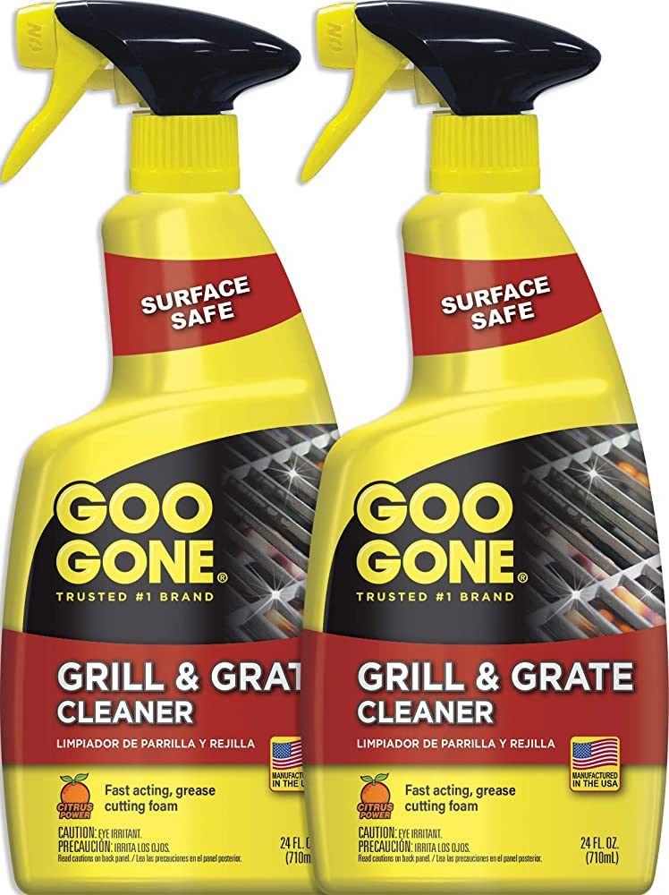 Goo Gone Grill and Grate Cleaner Spray (2 Pack) Cleans and Degreases BBQ Cooking Grates and Racks... | Amazon (US)