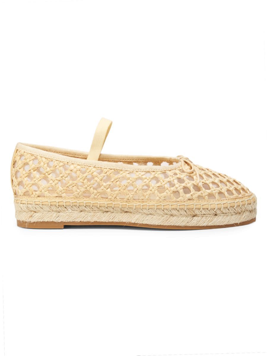 Kayla Raffia Ballet Espadrilles | Saks Fifth Avenue