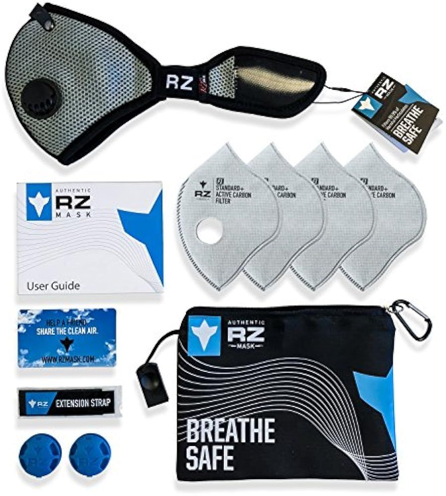 RZ Mask Bundle M2 Reusable - Since 2010, The Original Lightweight and Comfortable Dust Mask for W... | Amazon (US)