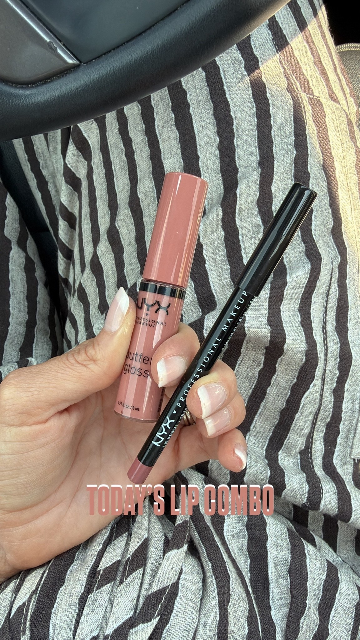 Lip liner: natural 
Butter gloss: Madeline

#LTKootd #LTKmomlife #LTKgrwm