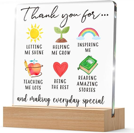 Graduation Appreciation Gifts for Teacher Wome, Thank You for Helping Me Grow Teacher Thank You G... | Amazon (US)