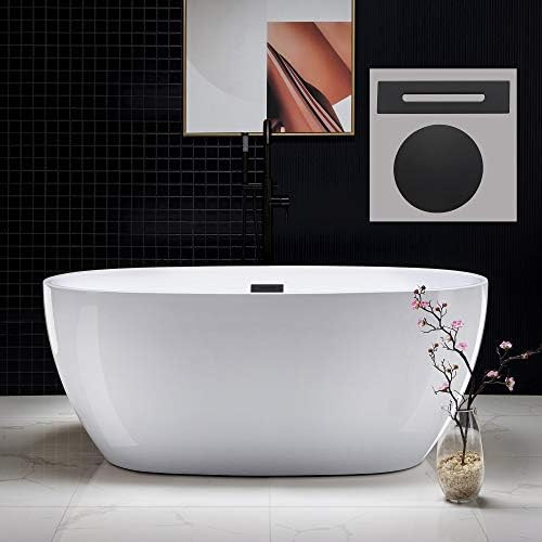 WOODBRIDGE B0018-MB-Drain &O Bathtub, Matte Black | Amazon (US)