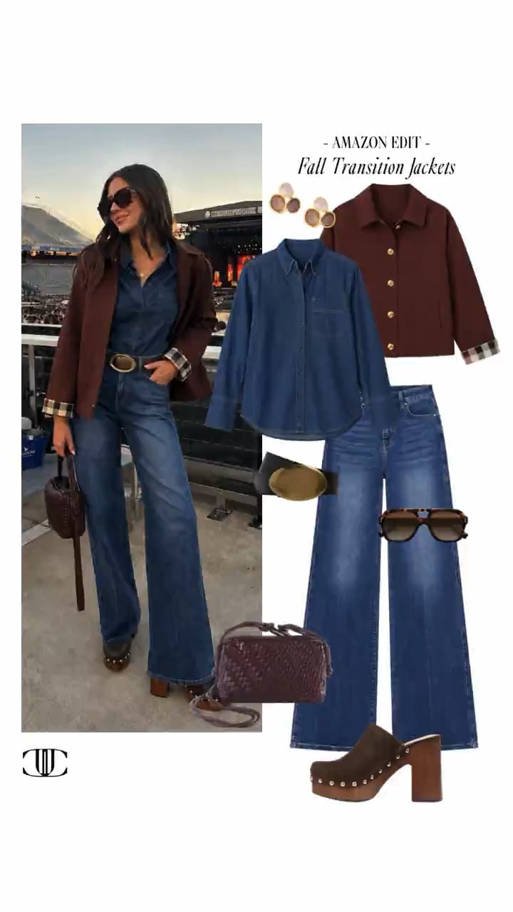 🍂 A great jacket can do all the work.

In The Amazon Fall Edit, I’m sharing seven transitional jackets styled into complete head-to-toe looks for everything from drinks on the patio and an outdoor concert to a cozy weekend in the mountains.

Think lightweight layers, polished basics, rich fall textures, and easy accessories that make each outfit feel instantly more pulled together. Tap to shop all seven looks and find the jackets you’ll be reaching for on repeat this season. 🤎✨

#LTKStyle #AmazonFashion #FallJackets #FallTransition #AmazonFinds #FallOutfits #LayeringSeason #EverydayStyle #OutfitInspiration #LTKFinds

#LTKootd #LTKSeasonal #LTKOver40