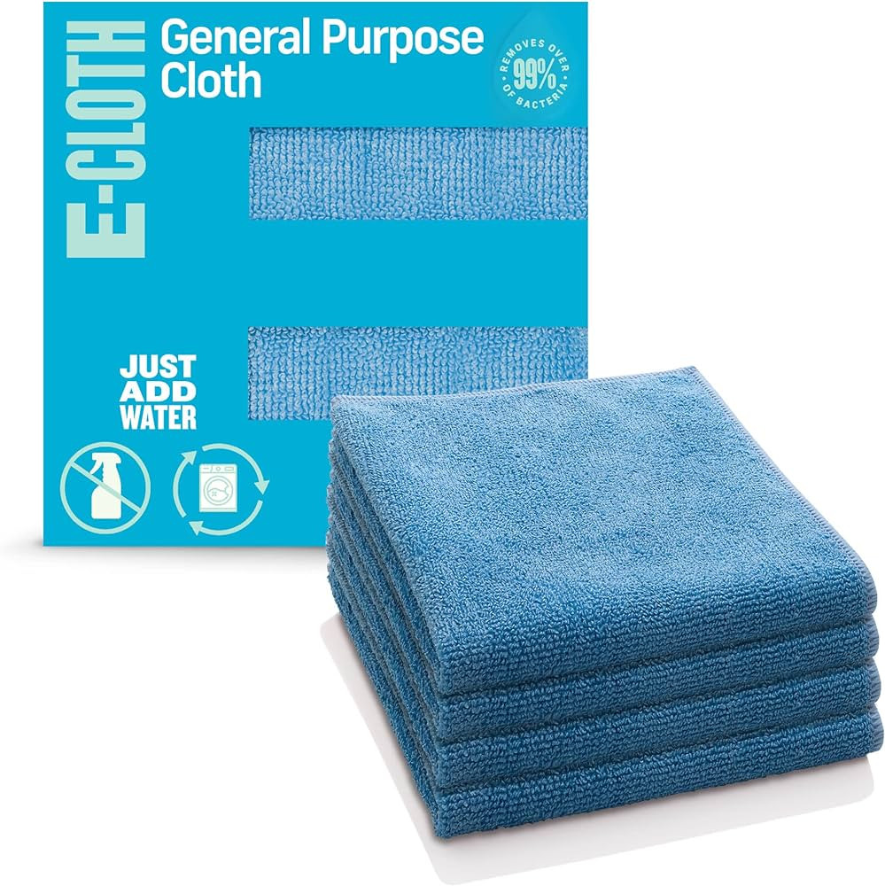 E-Cloth Microfiber Cloth, World's Leading Premium Microfiber Cleaning Cloth, Twice as Durable as ... | Amazon (US)