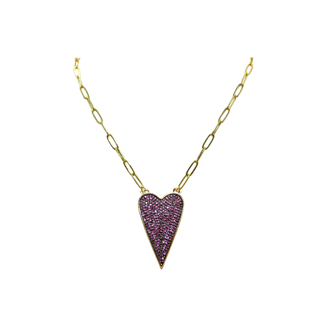 True Love Necklace - Pink | Accessory Concierge