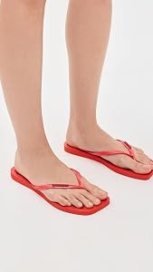 Havaianas Women's X Devil Wears Prada Slim Square Flip Flops | Amazon (US)