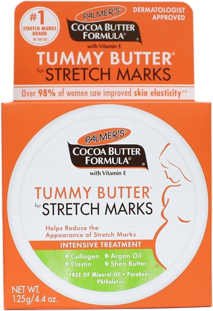 Palmer's Cocoa Butter Formula Tummy Butter for Stretch Marks - 1 X 125g | Amazon (US)