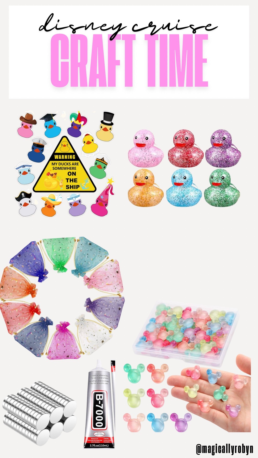 Prepping some pixie dust & cruise ducks for my upcoming trip! ✨

#LTKTravel #LTKGiftGuide #LTKFindsUnder50