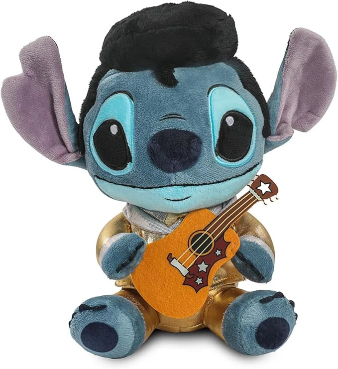 Collectible Disney: Lilo and Stitch Gold Suit Elvis Stitch Phunny Plush Figure | Amazon (US)