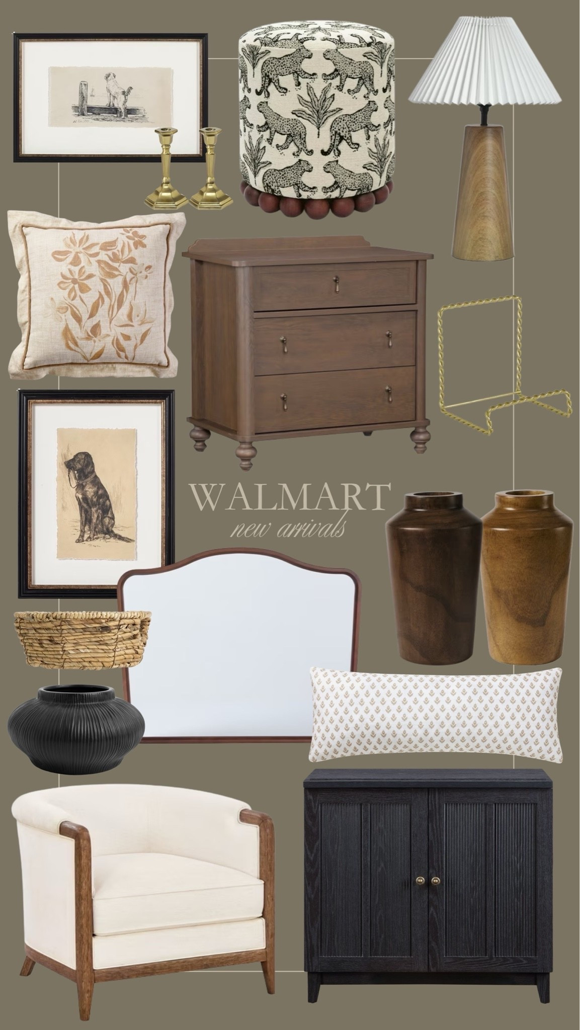 Walmart new arrivals 🤎 The prettiest moody, neutral home furniture and decor pieces from Walmart. I absolutely love these new home pieces. 🙌🏻