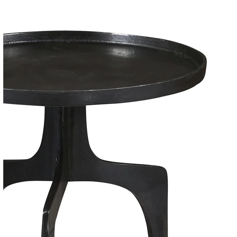 Jessa Tray Top Pedestal End Table | Wayfair Professional