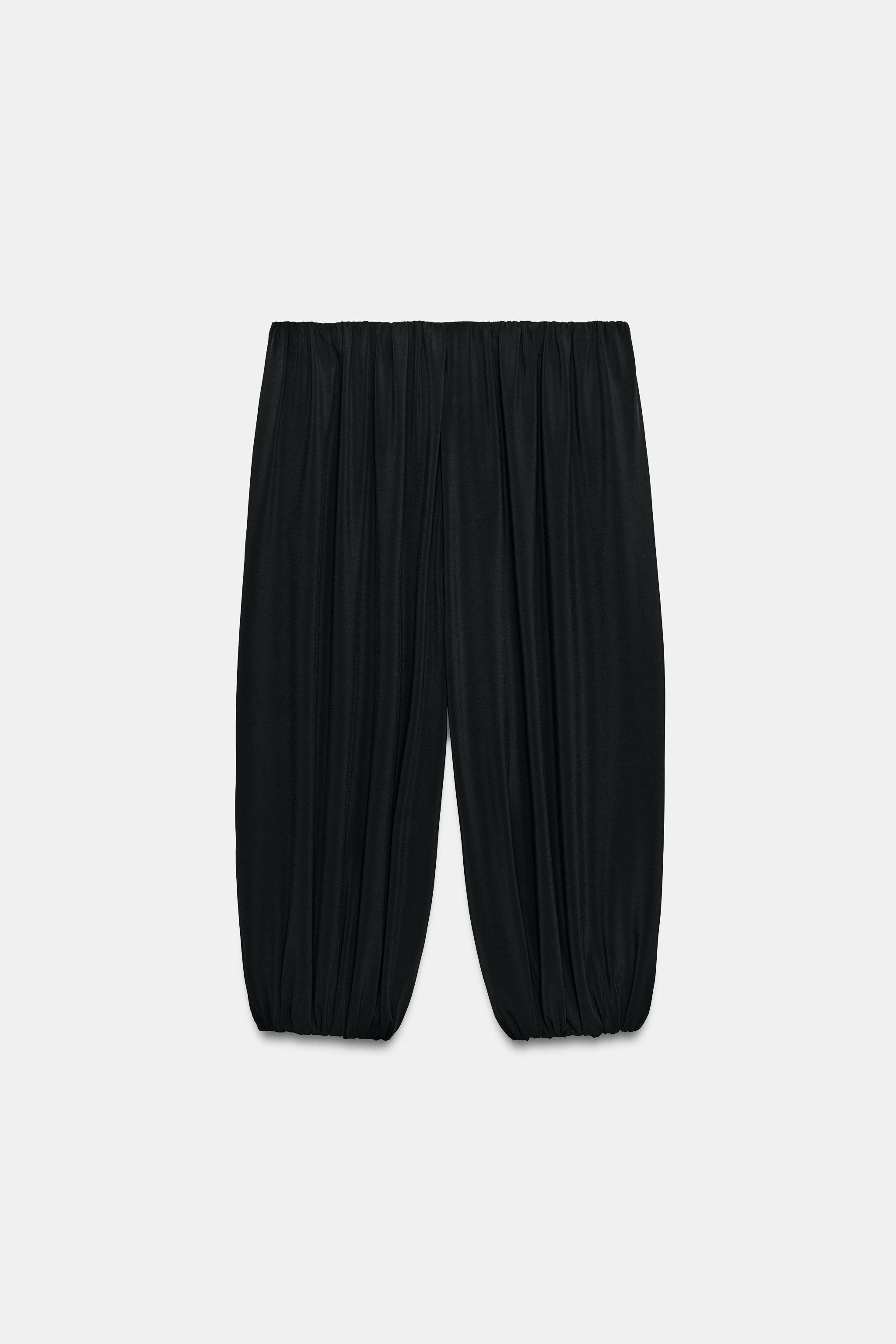 FLOWY BALLOON BAGGY SHORTS | Zara US