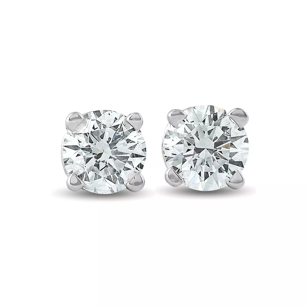 Pompeii3 1/3 ctw 14k White Gold Diamond Stud Earrings | Target