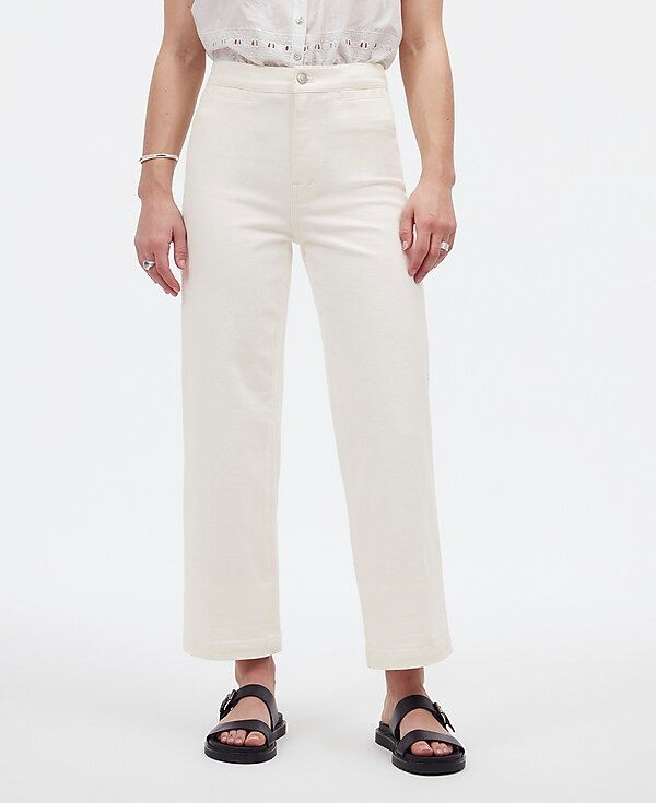 The Emmett Wide-Leg Crop Jean: Welt Pocket Edition | Madewell | Madewell