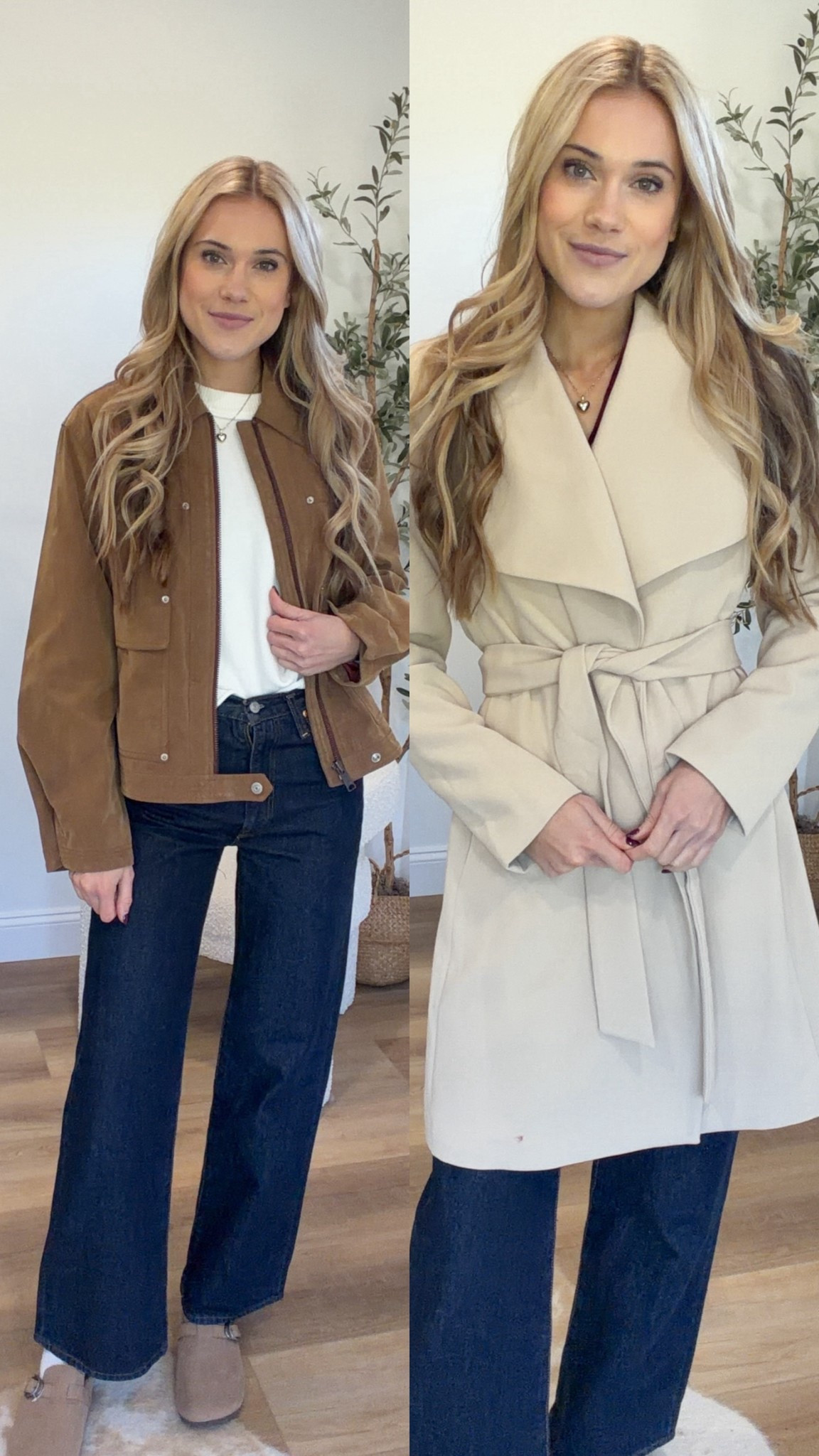 @nordstrom #nordstrompartner cute fall jackets. Trending for fall- suede jacket. Size small in both  

#LTKSeasonal #LTKStyleTip #LTKSaleAlert