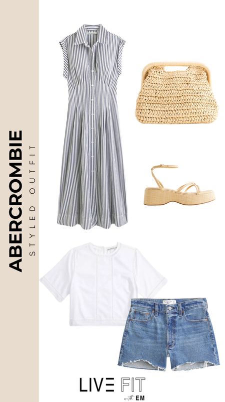 Ready to refresh your wardrobe? Abercrombie is having a sale this weekend! Whether it’s the breezy striped dress, a crisp white blouse, or summer-ready denim shorts, each piece promises to elevate your style. Pair them with chic sandals and a textured bag for the perfect sunny day look. Don't miss out on these stylish picks at fabulous prices!

#LTKSaleAlert #LTKStyleTip #LTKSeasonal