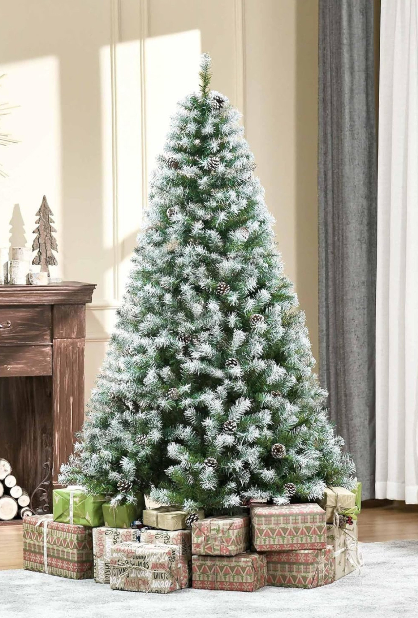 SUPER affordable flocked Christmas tree!! 🎄 

#LTKcanada #LTKhome #LTKholiday