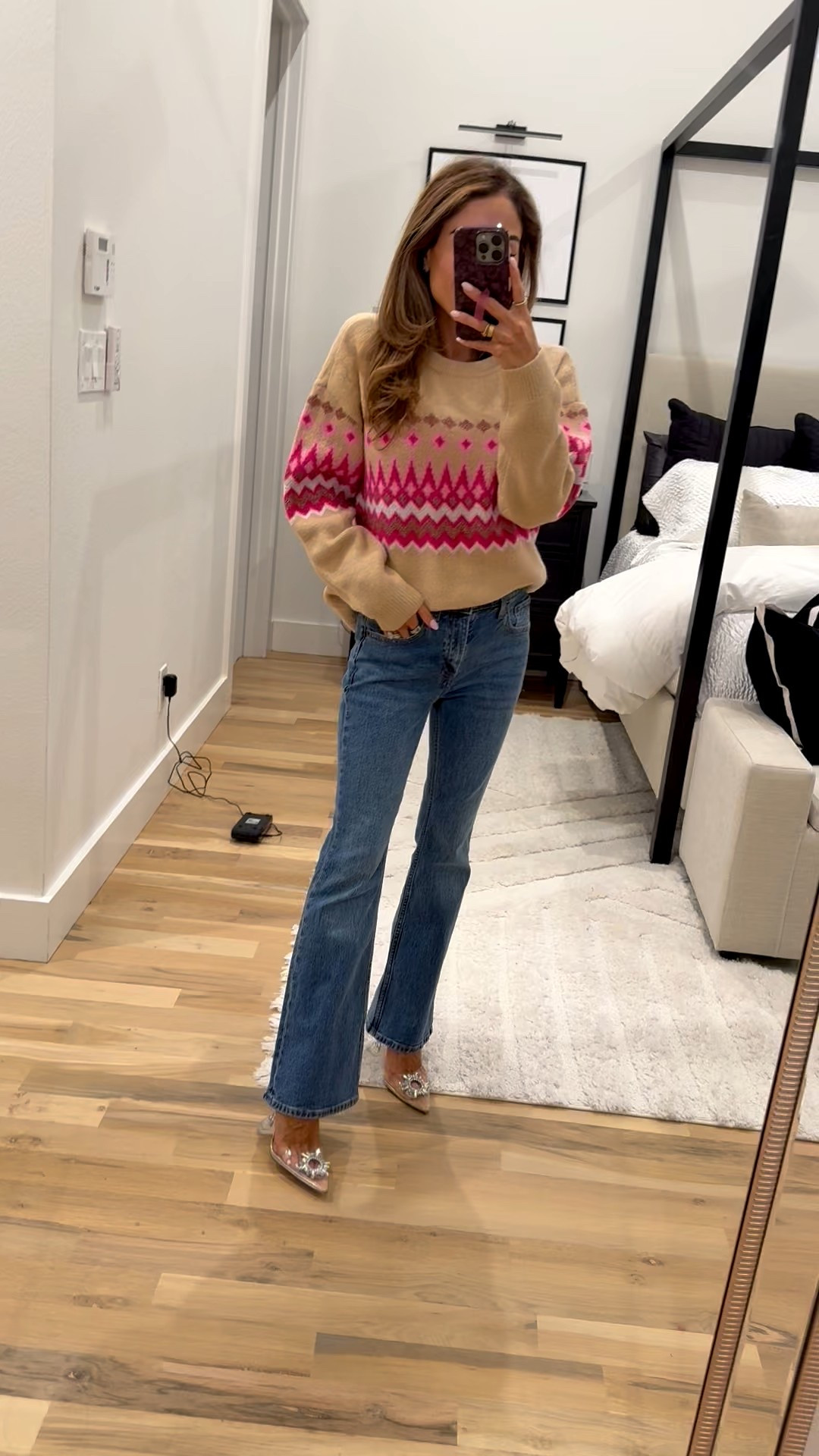 Holiday fair aisle sweater, love the pink colors and I’m linking some other affordable, sweaters as well wearing smaller size and all affordable

#LTKPetite #LTKFindsUnder50 #LTKHoliday