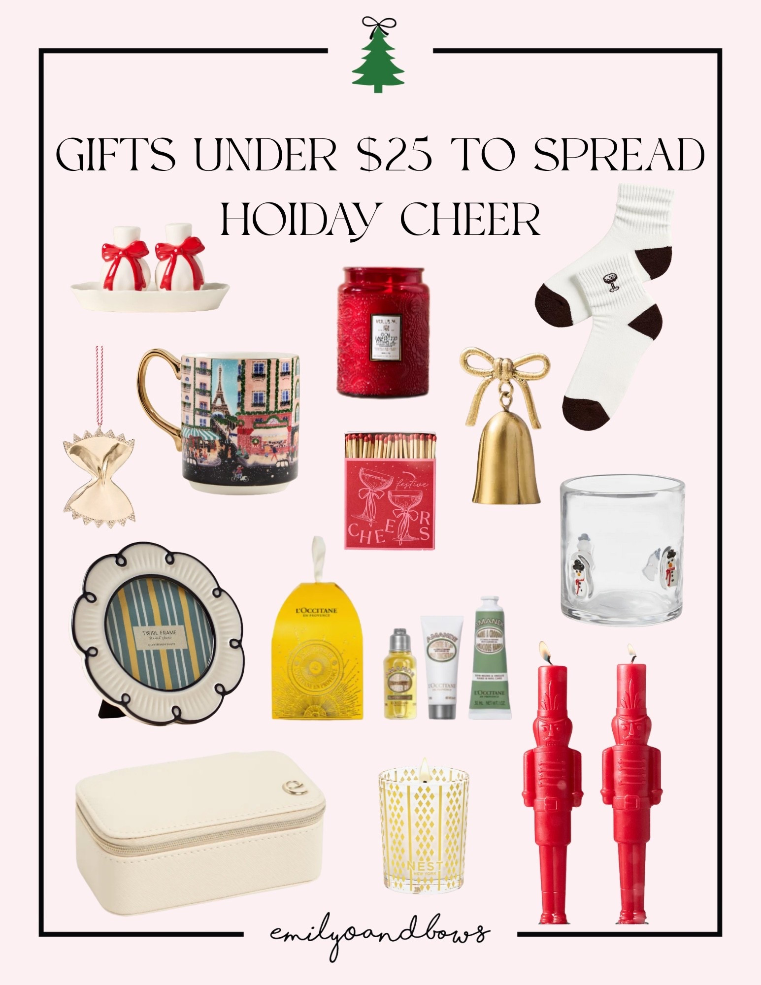 Gifts under $25 to spread some holiday cheer! 🎁 


#LTKHoliday #LTKCyberWeek #LTKGiftGuide