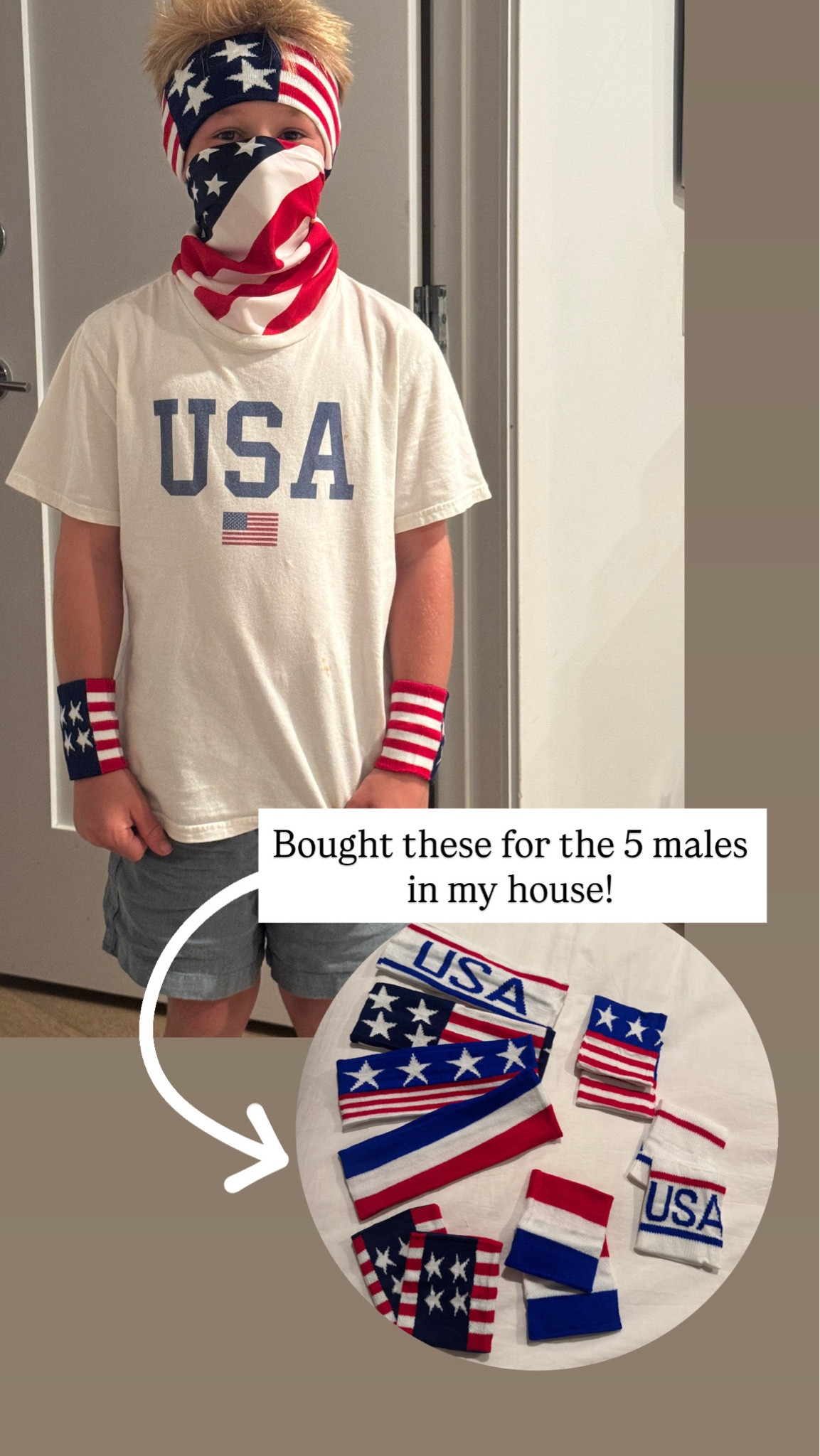 July 4th accessories that also serve as FIFA USA team gear.

#July4thAccessories #July4th #Boys #AmazonFinds￼

#LTKSeasonal #LTKKids