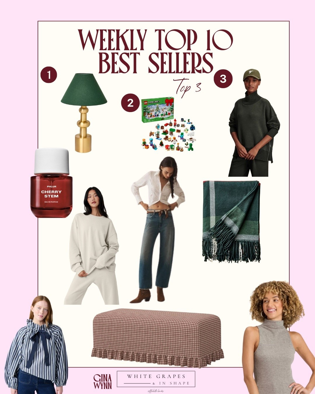 Your favorites from last week! 
Best sellers from @whitegrapesandinshape 

#LTKOver40 #LTKHome #LTKHoliday