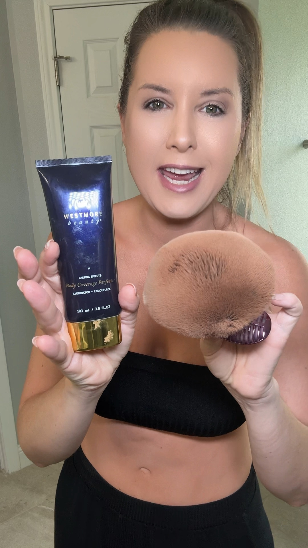 This body perfector by Westmore beauty is my number one go to one. I want some quick color to my skin without using a self tanner that takes forever. #WestmoreBeauty #BodyPerfector #BodyConcealer #QuickTan #QuickBronze.

#LTKSummerEdit #LTKSwim #LTKBeauty
