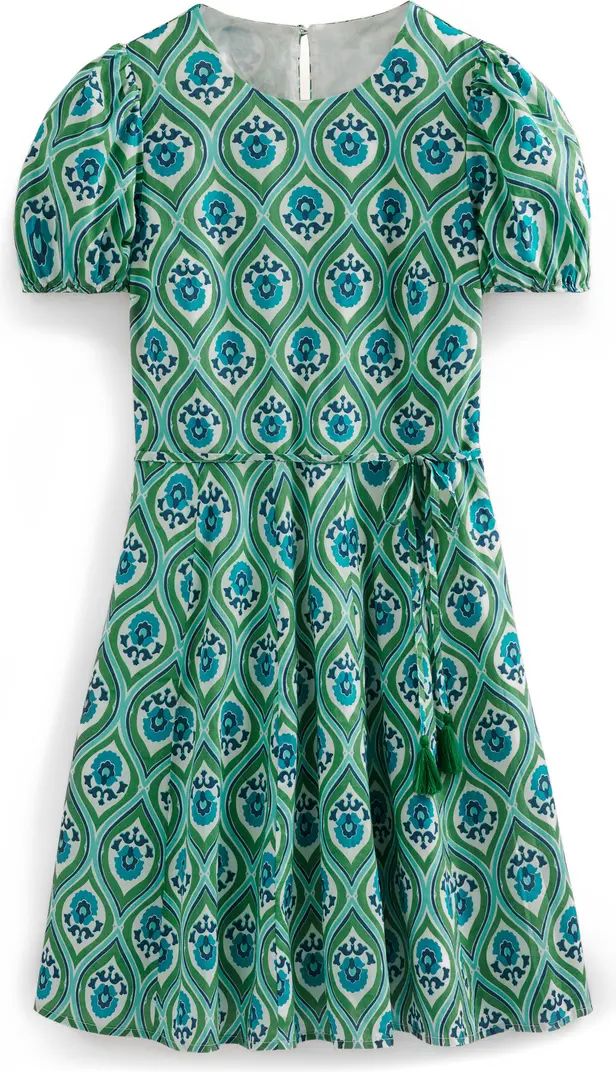 Geo Print Cotton Dress | Nordstrom