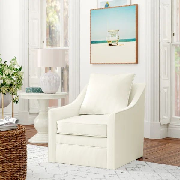 Aaronsburg 30'' Wide Swivel Armchair | Wayfair North America