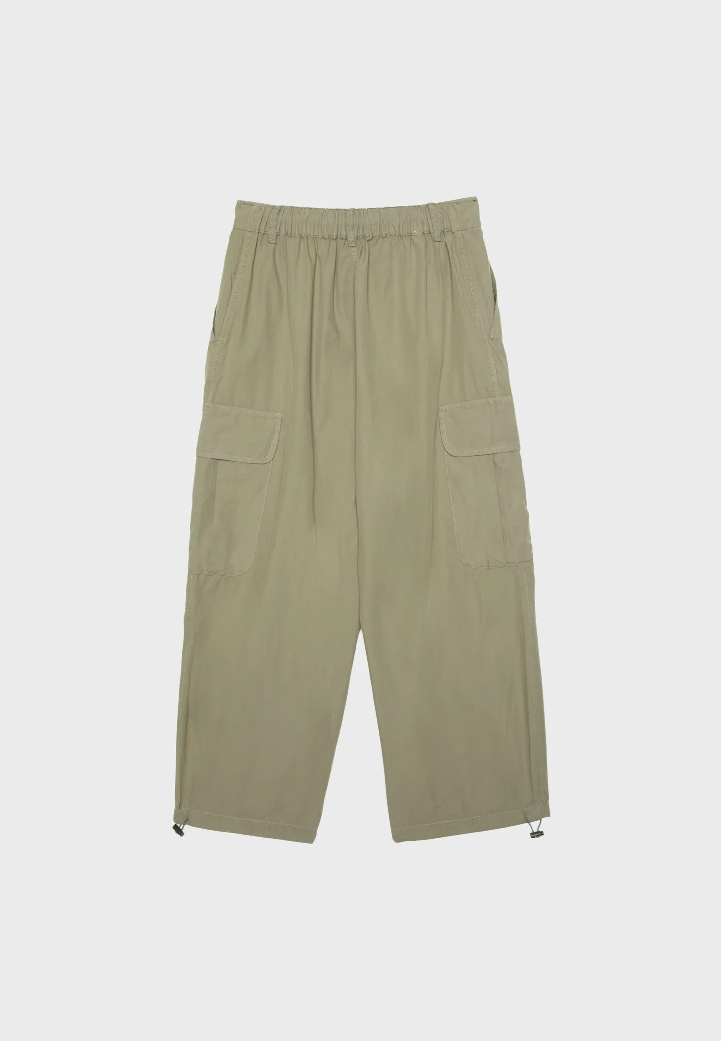 Poplin cargo trousers - Women's fashion | Stradivarius United Kingdom | Stradivarius (UK)
