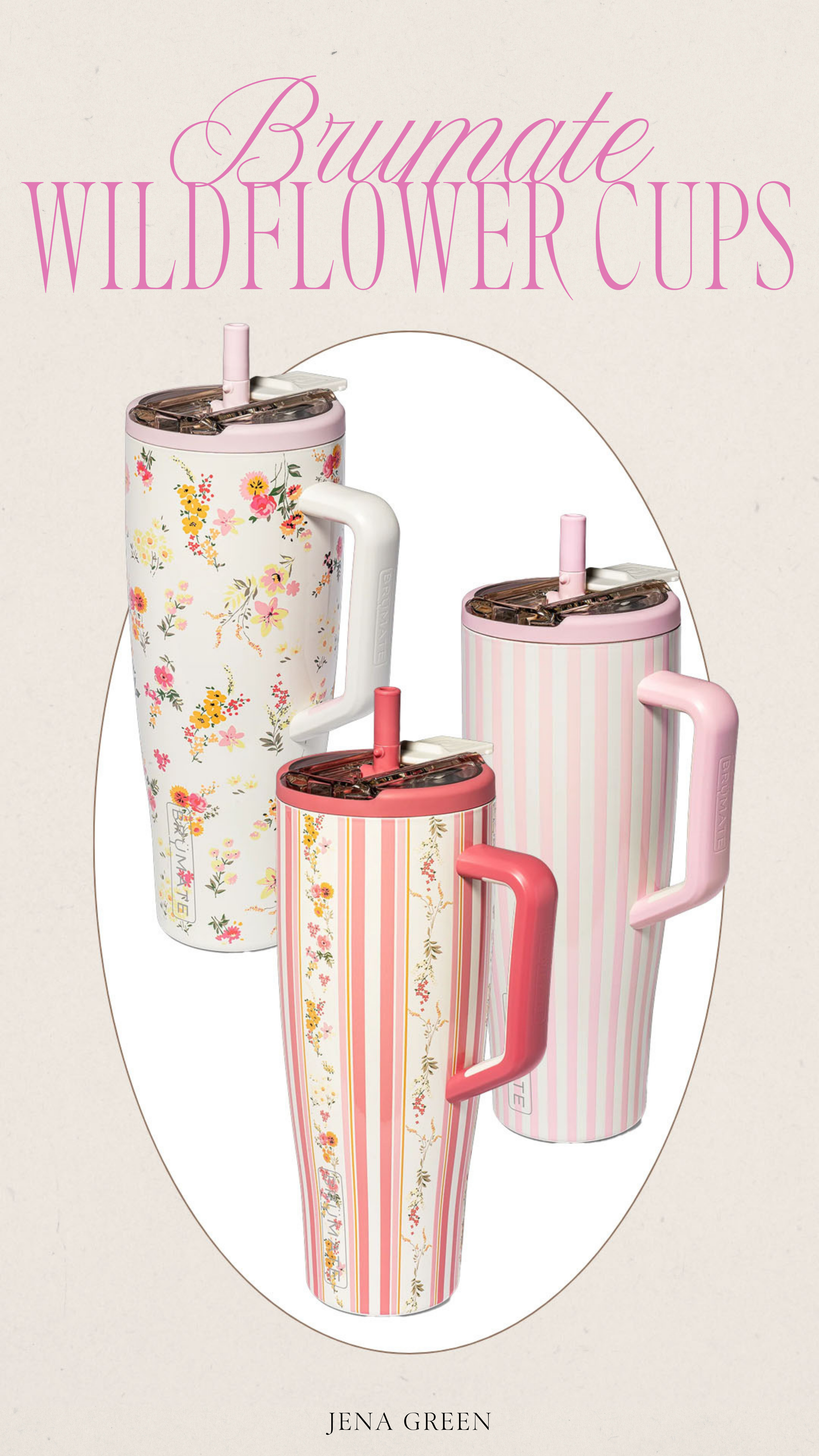 How cute are these cups??! Brumate Era Flip | Brumate Wildflower Cups | Brumate Wildflower Collection 

 #LTKSeasonal