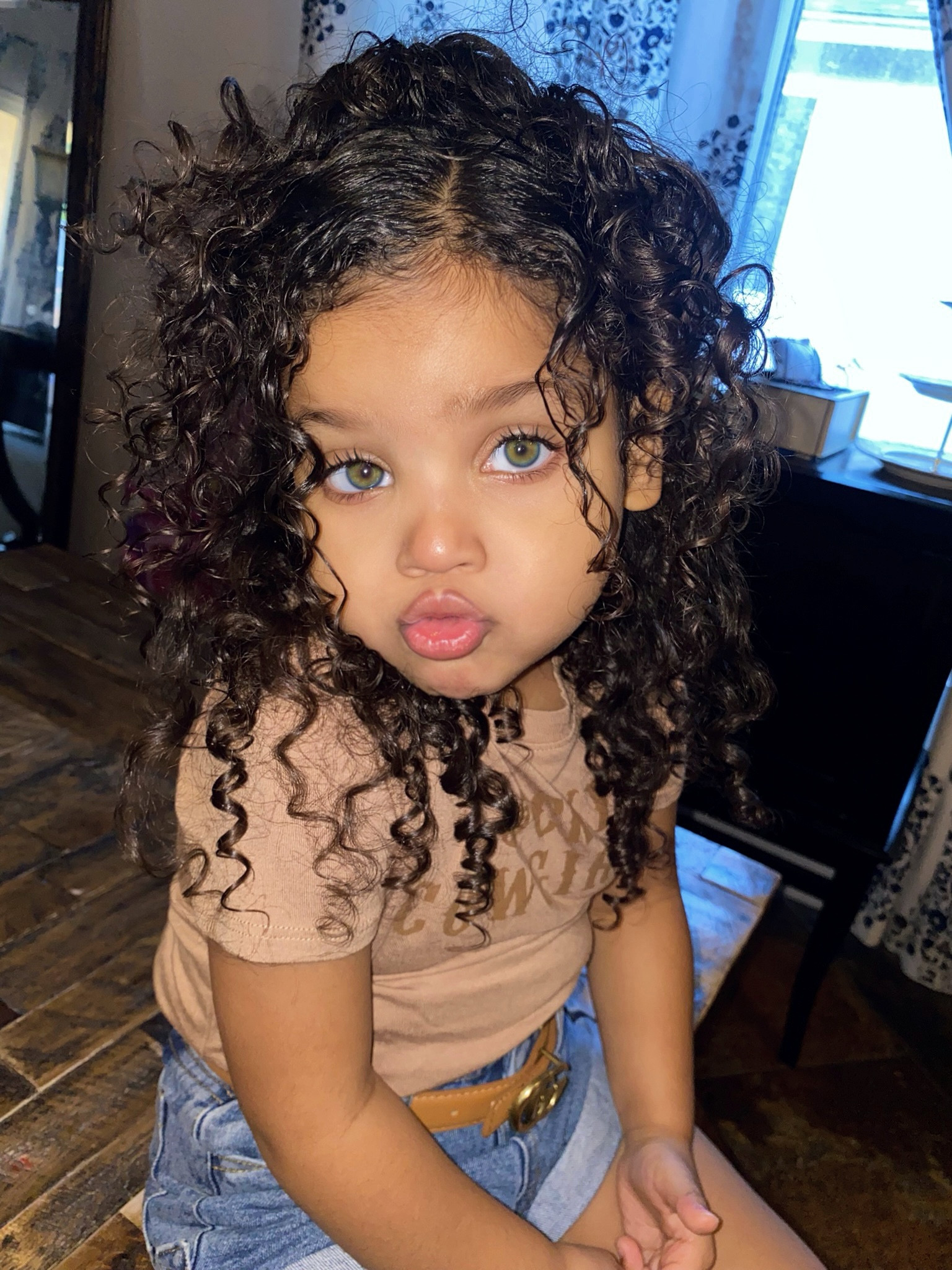 Shop curly hair products used for her hair pictured here and her outfit 🤍

Kids fashion, curly hair products, fashion , babygirl fashion 

#LTKfamily #LTKkids #LTKbaby